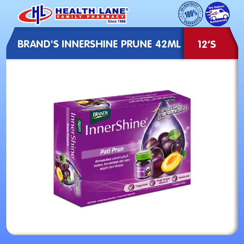 BRAND'S INNERSHINE PRUNE 42MLx12'S